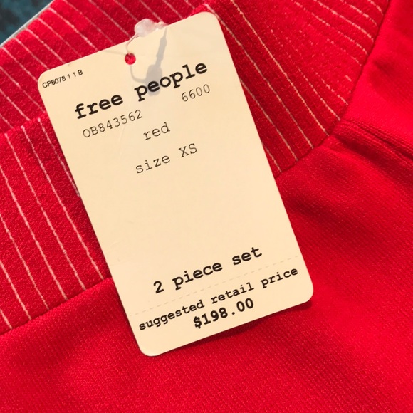 2PC Free People Sunday Knit Top and Pants - Picture 4 of 4